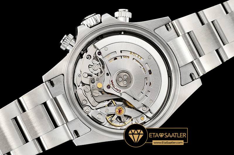 Rolex Cosmograph Daytona 116520 Siyah Kadran 1:1 Super Plus Clone ETA